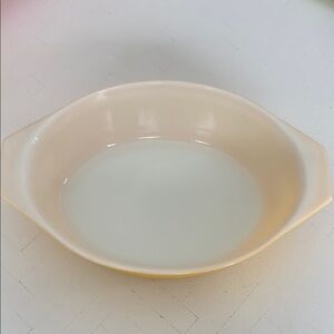 Vintage Pyrex Oval Baking Dish - Yellow